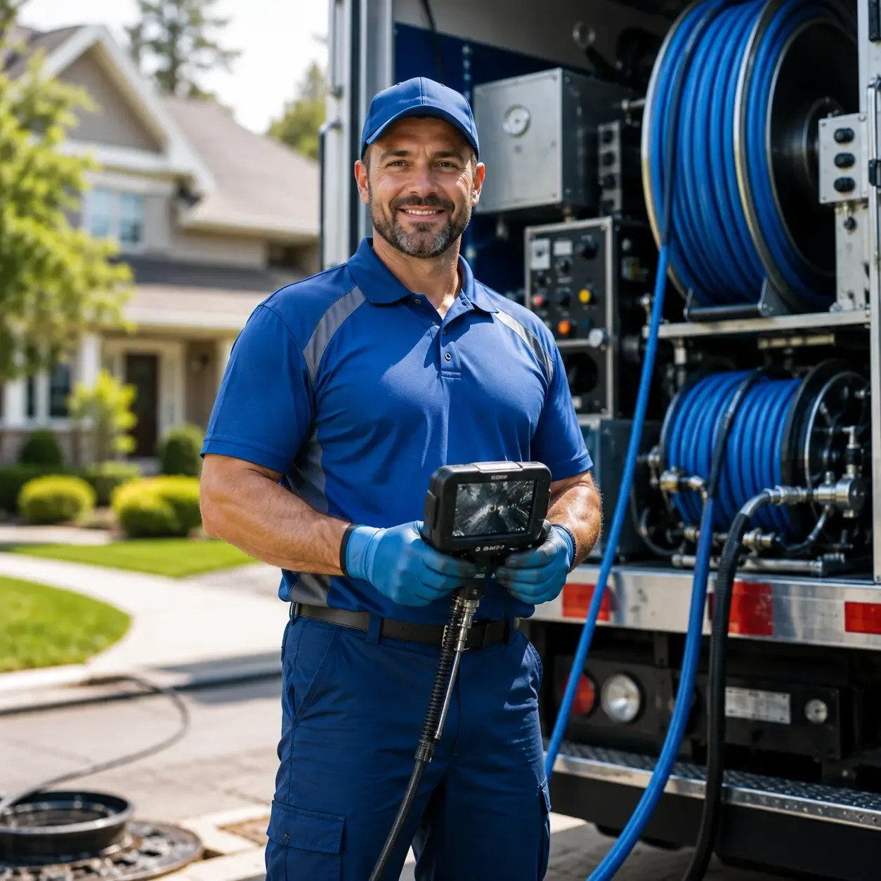 Local outdoor drain cleaning specialists in Marquette, WI